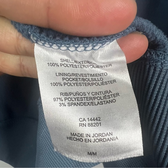 Mondetta Full Zip Performance Hoodie Size M Blue - Picture 7 of 7